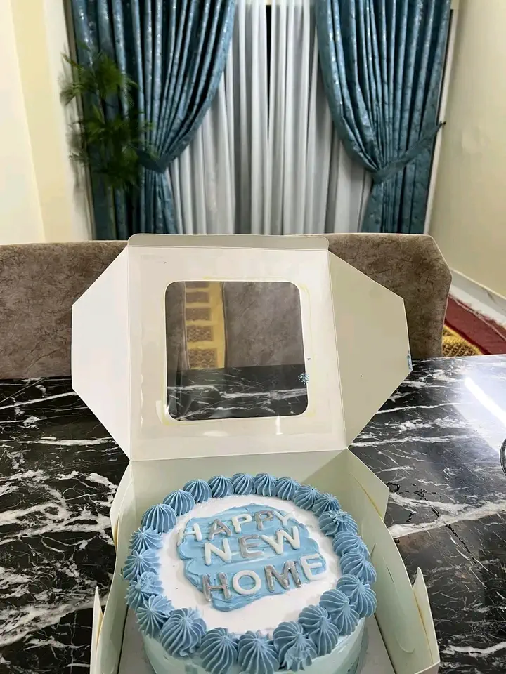 HBD bento box with beautiful red theme and multiple M designs for birthday celebration - HBD Gift Boxes Karachi By Whisk And Sift